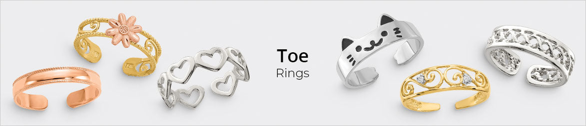 Trendy Toe Rings Collection | Fashionable & Chic Designs – Sophia Jewelers