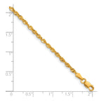 Cashmere Rope Necklace in 14K Yellow Gold, 2.25mm - Sophia Jewelers