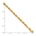 Cashmere Rope Necklace in 14K Yellow Gold, 2.95mm Diamond-Cut - Sophia Jewelers