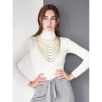 14K 26 inch 3.25mm Diamond-cut Rope with Lobster Clasp Chain