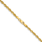 Cashmere Rope Chain in 14K Yellow Gold - Sophia Jewelers