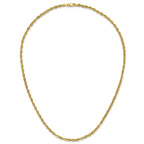 Cashmere Rope Chain in 14K Yellow Gold - Sophia Jewelers
