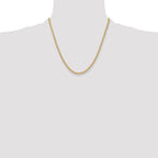 14k 3.3mm Regular Rope Chain