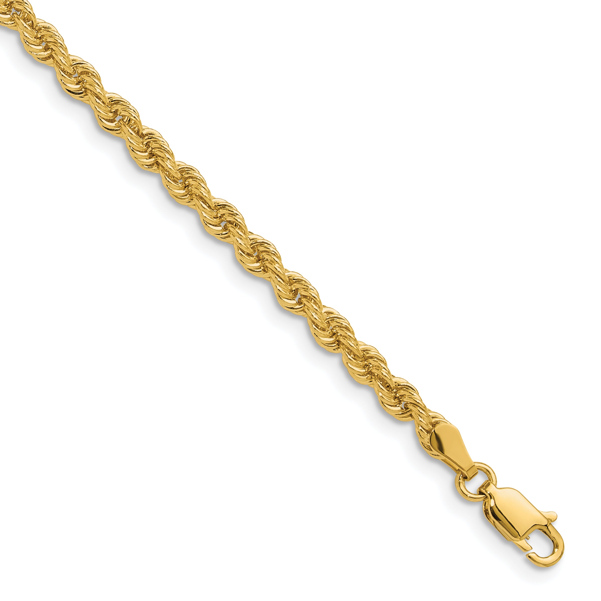 14k 3.3mm Regular Rope Chain Main image