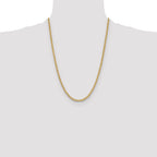 14k 3.8mm Regular Rope Chain
