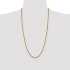 14k 3.8mm Regular Rope Chain
