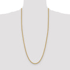 14k 3.8mm Regular Rope Chain