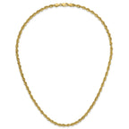Cashmere Rope Chain in 14K Yellow Gold, 3.95mm - Sophia Jewelers