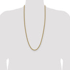 14k 4.2mm Regular Rope Chain
