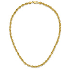Cashmere Rope Chain in 14K Yellow Gold, 5.1mm - Sophia Jewelers
