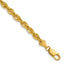 Cashmere Rope Chain in 14K Yellow Gold, 5.1mm - Sophia Jewelers