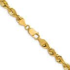 Cashmere Rope Necklace in 14K Yellow Gold, 5.8mm - Sophia Jewelers
