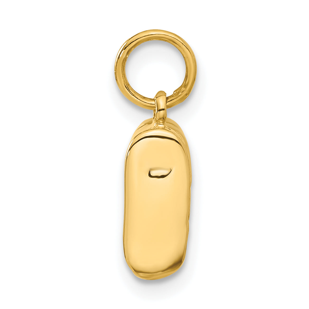 10k Single Baby Shoe Charm