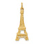 10k Eiffel Tower Charm