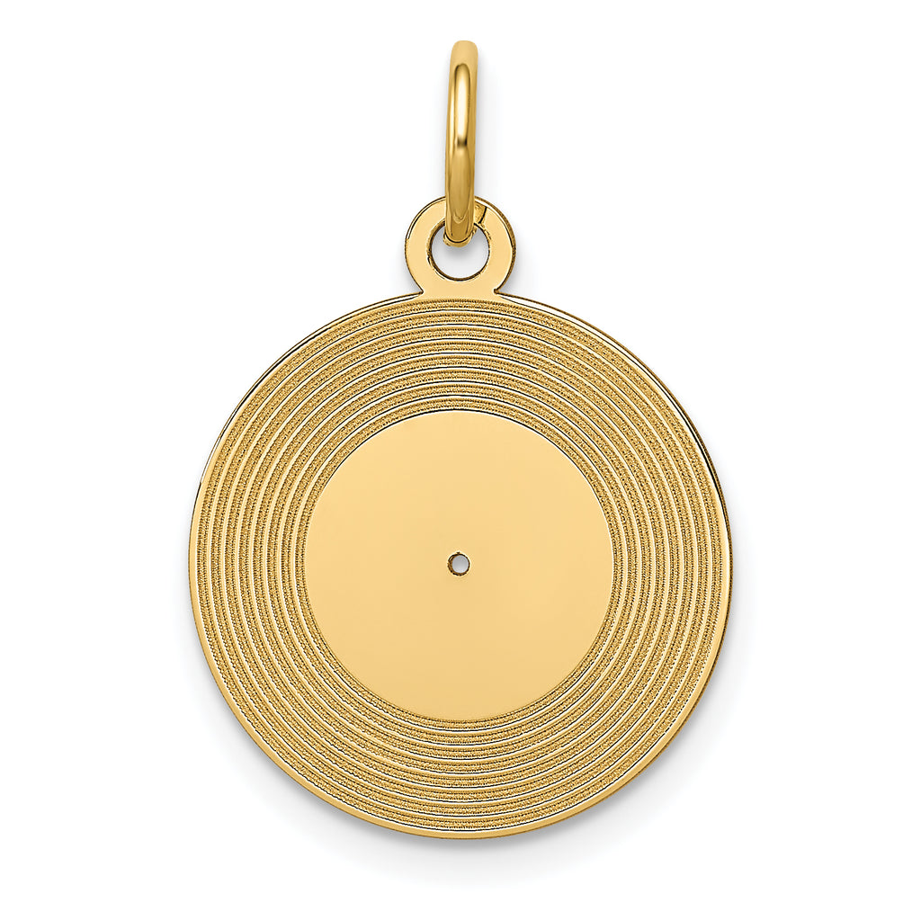 10k Record Album Charm