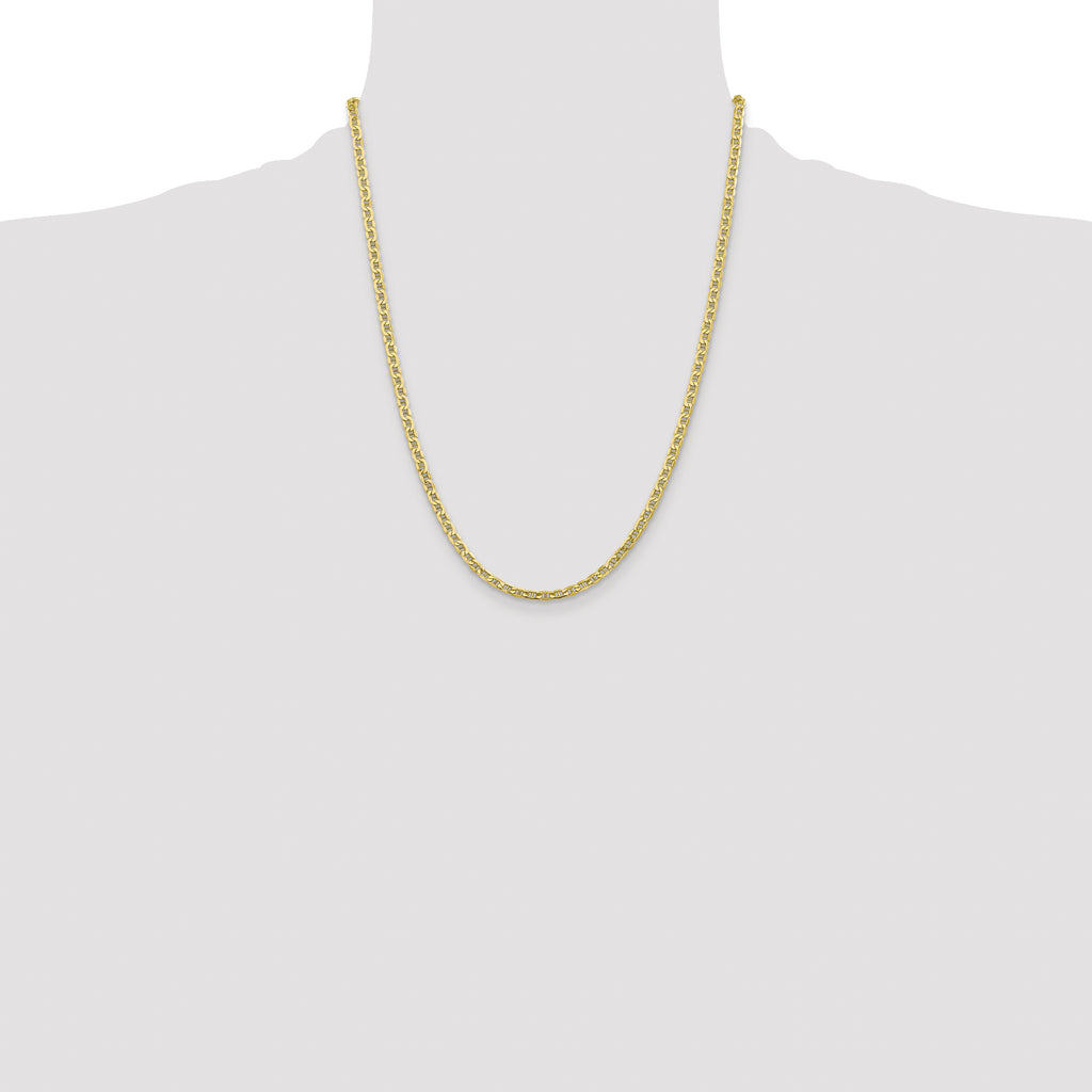 10k 4mm Semi-Solid Anchor Chain