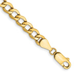10k 5.25mm Semi-Solid Curb Link Chain