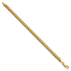 10k 6mm Semi-Solid Miami Cuban Chain