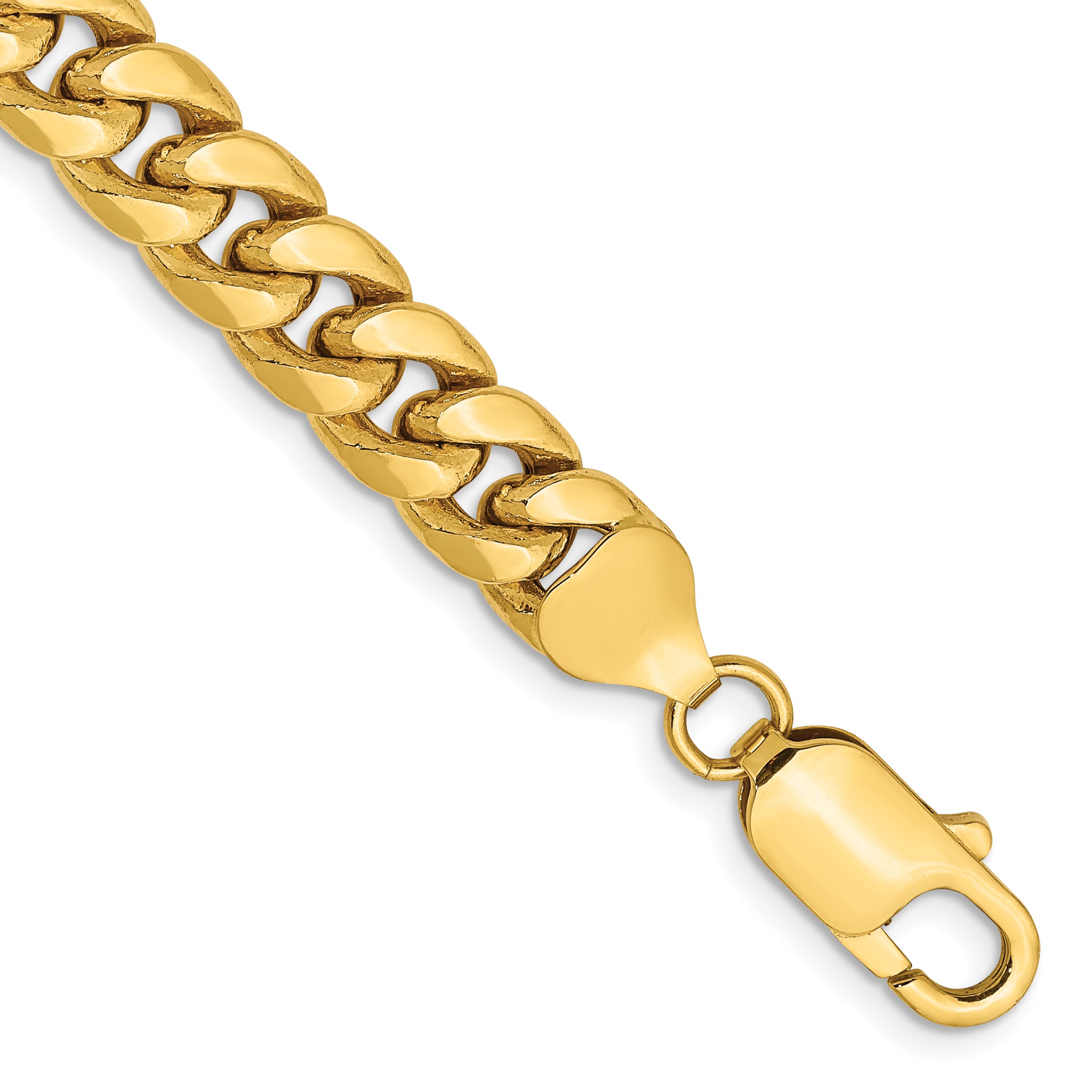 10k 7.3mm Semi-Solid Miami Cuban Chain Main image
