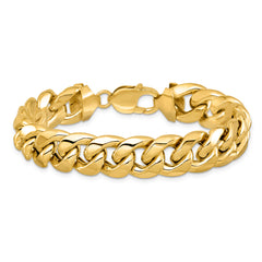 10K 13.2mm Semi-Solid Miami Cuban Chain