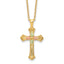 10k w/12K Accents Black Hills Gold Cross 18IN Necklace
