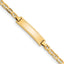10k Anchor Link ID Bracelet