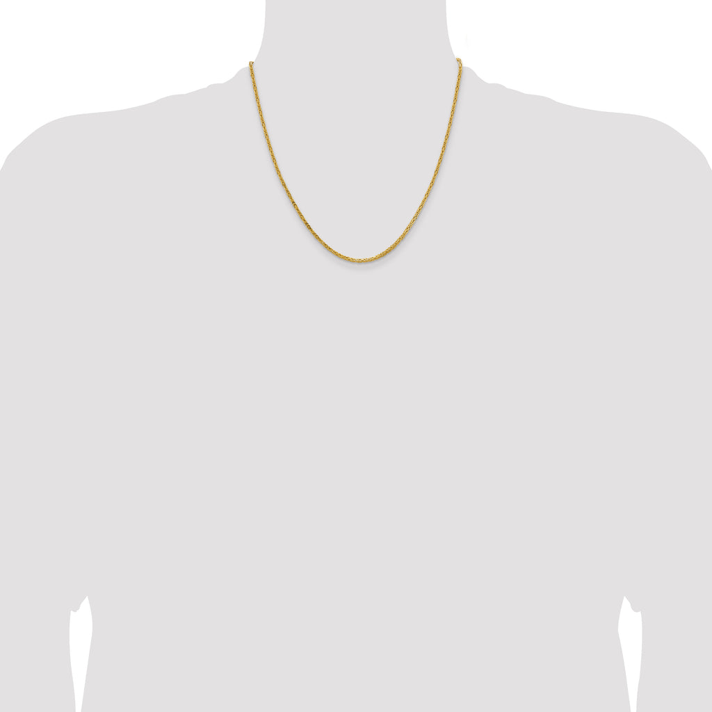 10K 2mm Byzantine Chain