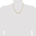 10K 2mm Byzantine Chain