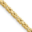 10K Yellow Gold 2.5mm Byzantine Chain - 24 in