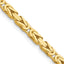 10K Yellow Gold 3.25mm Byzantine Chain - 24 in