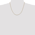 10K Yellow Gold 0.95mm Box Chain - view 4
