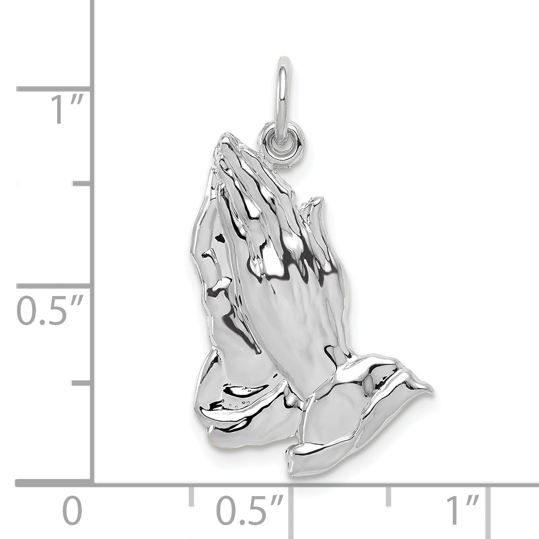 10kw Praying Hands Pendant Secondary image