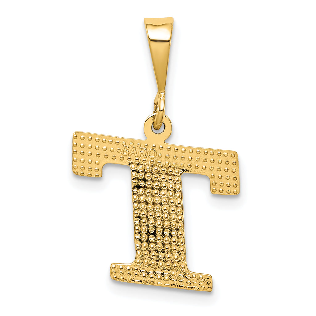 10KY Initial T Pendant