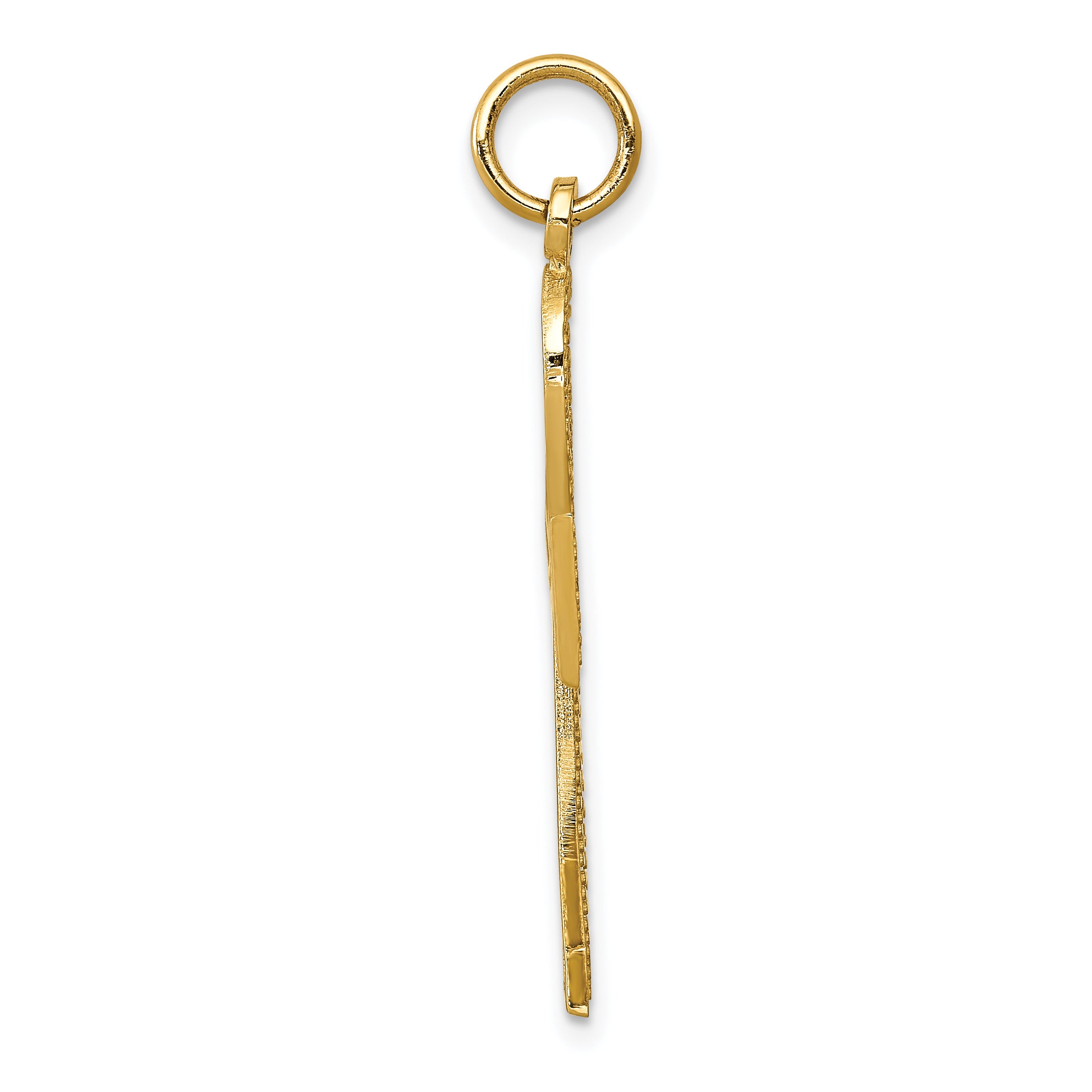 10k Ankh Cross Charm Secondary image