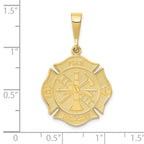 10k Fire Rescue Pendant