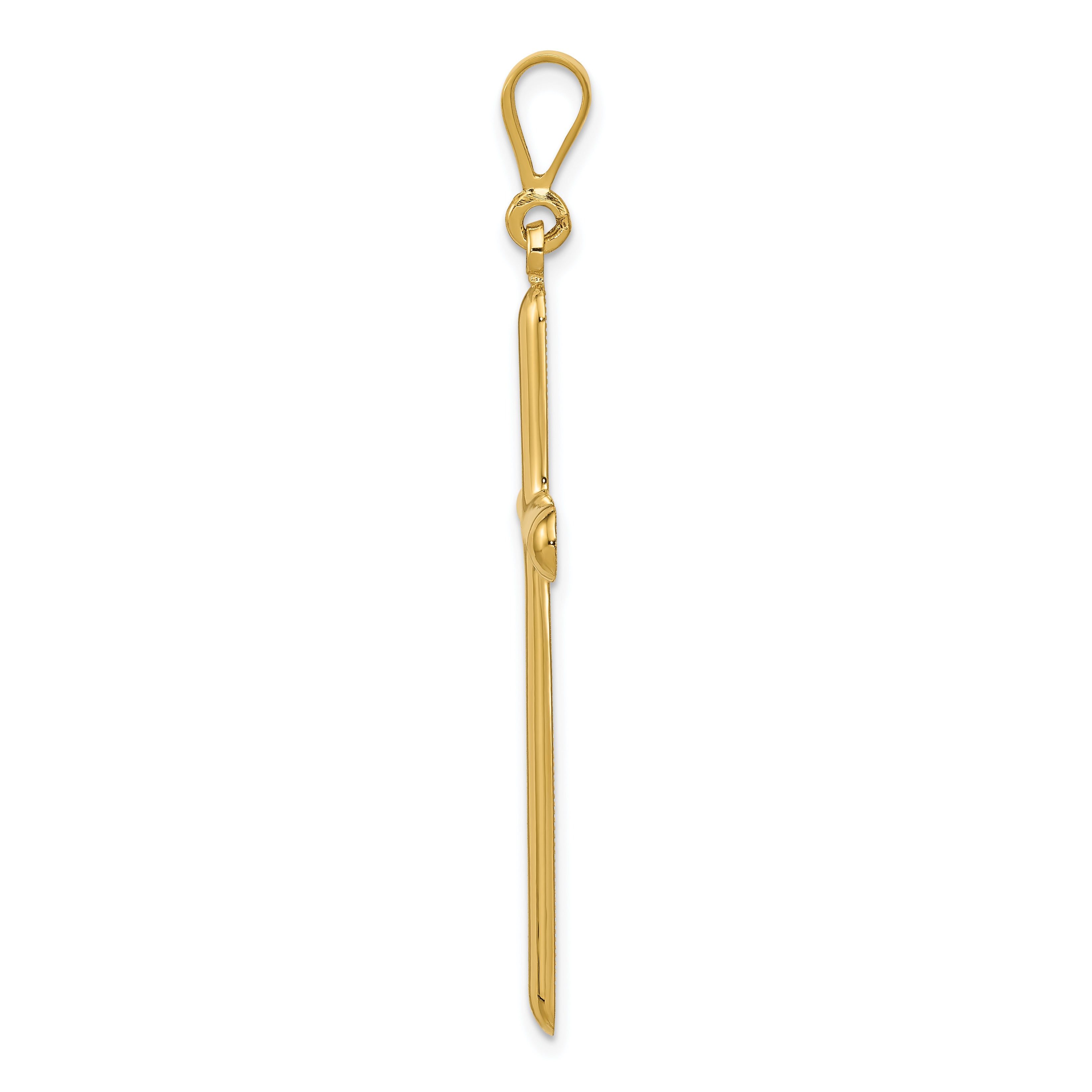 10k Cross Pendant Secondary image