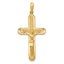 10k Polished Crucifix Pendant