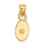 10K Polished 3-D Moveable Pulley Charm
