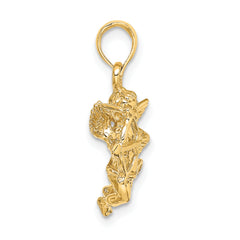 10k Cupid w/Bow and Arrow Charm
