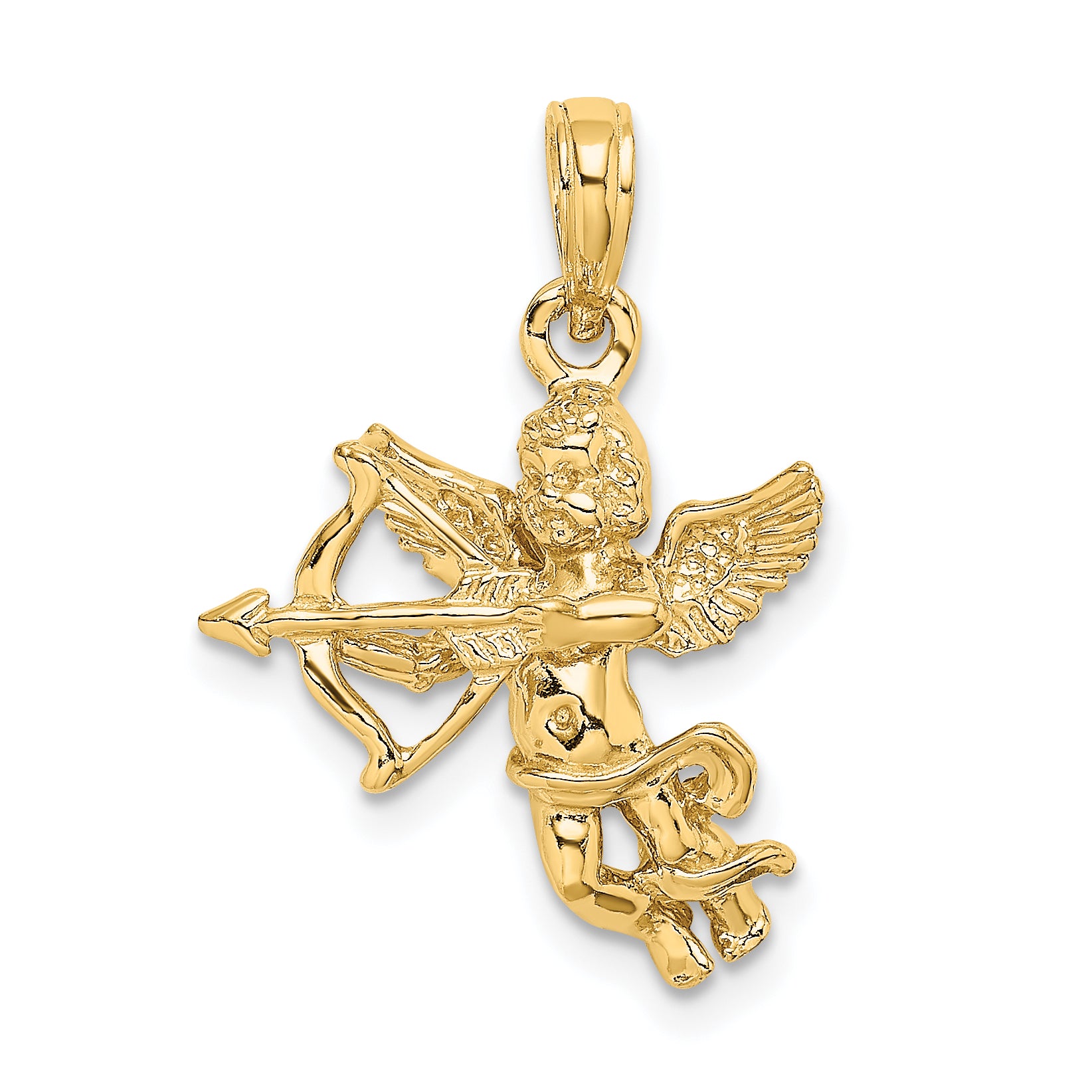 10k Cupid w/Bow and Arrow Charm Main image