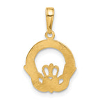10k Claddagh Charm