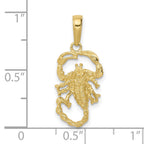 10k Scorpion Charm