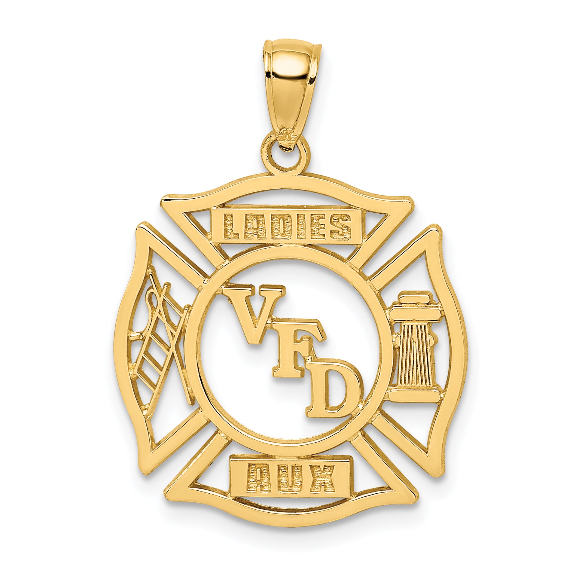10k VFD Ladies AUX  Shield Charm Main image