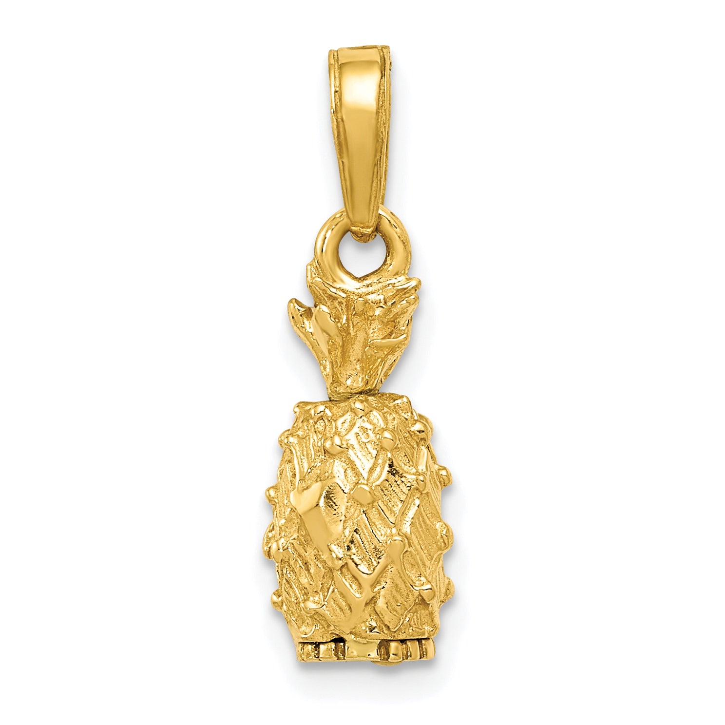 10k 3-D Pineapple Pendant Main image