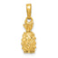 10k 3-D Pineapple Pendant