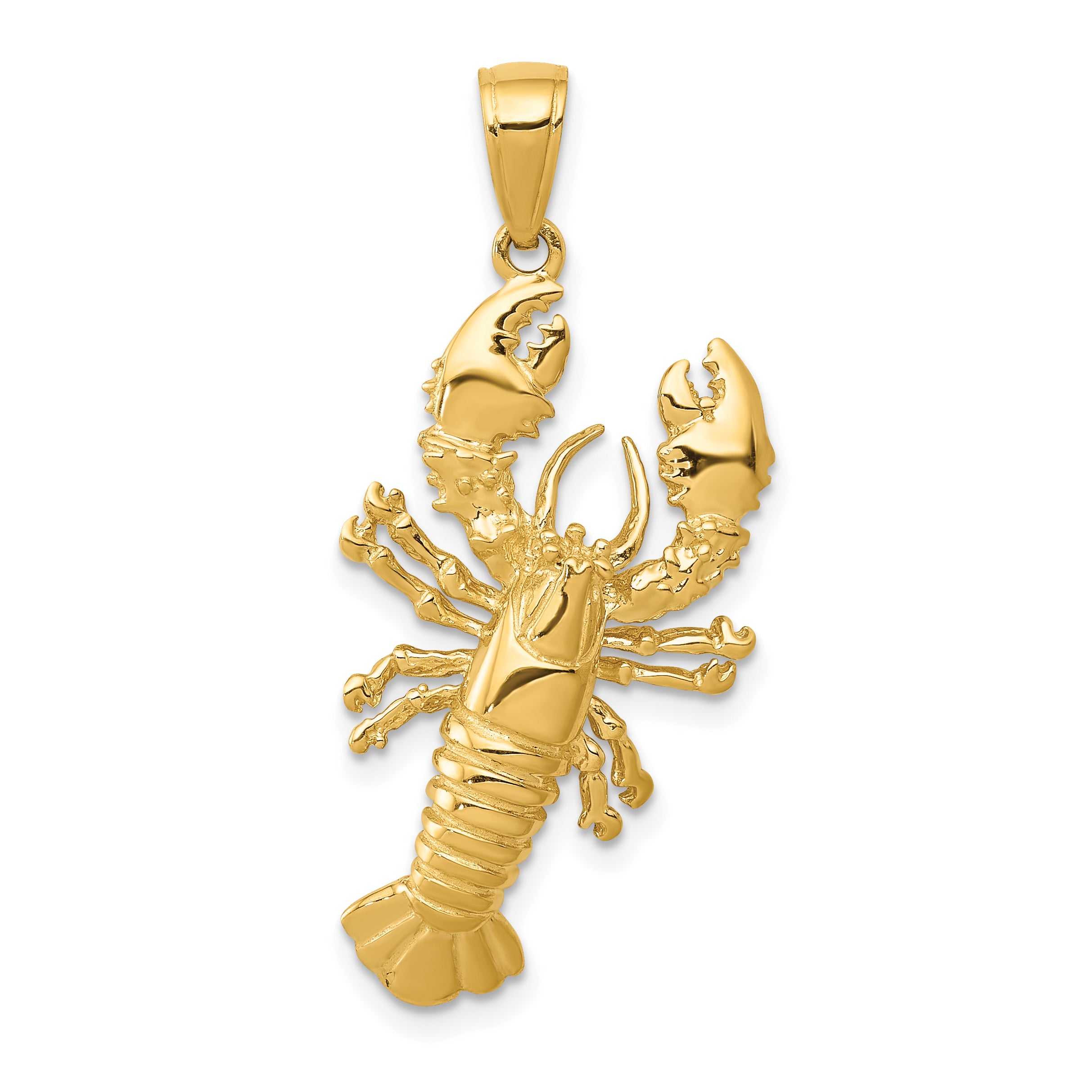 10k Lobster Pendant Main image