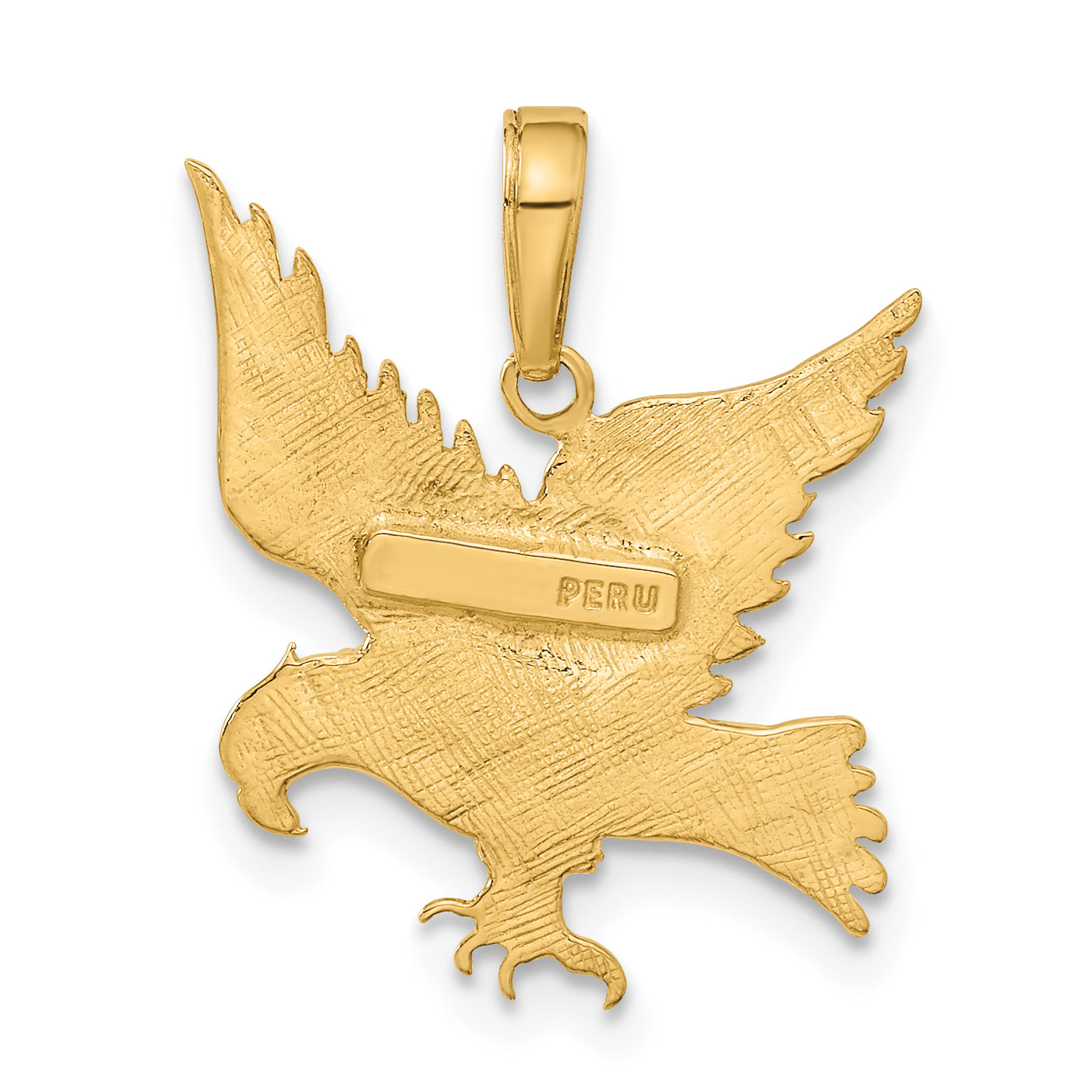 10k Eagle Pendant