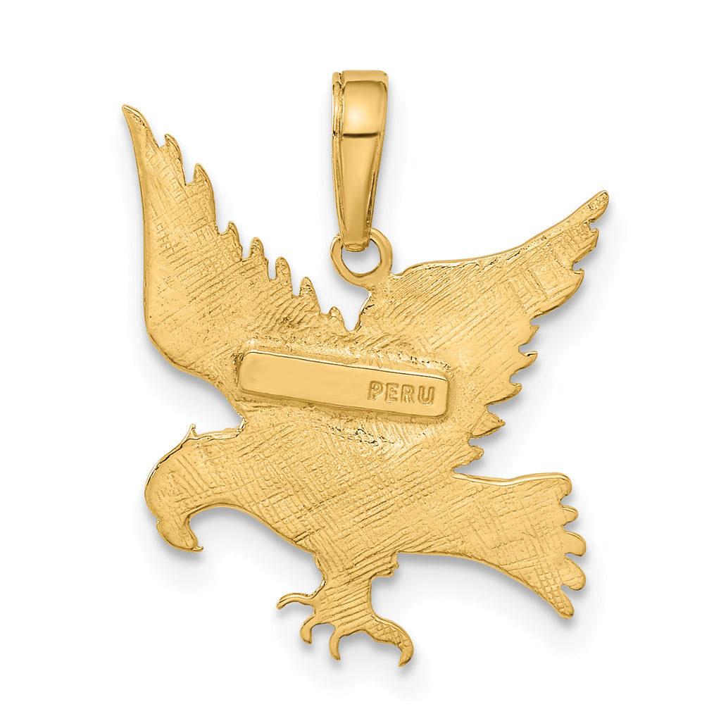 10k Eagle Pendant