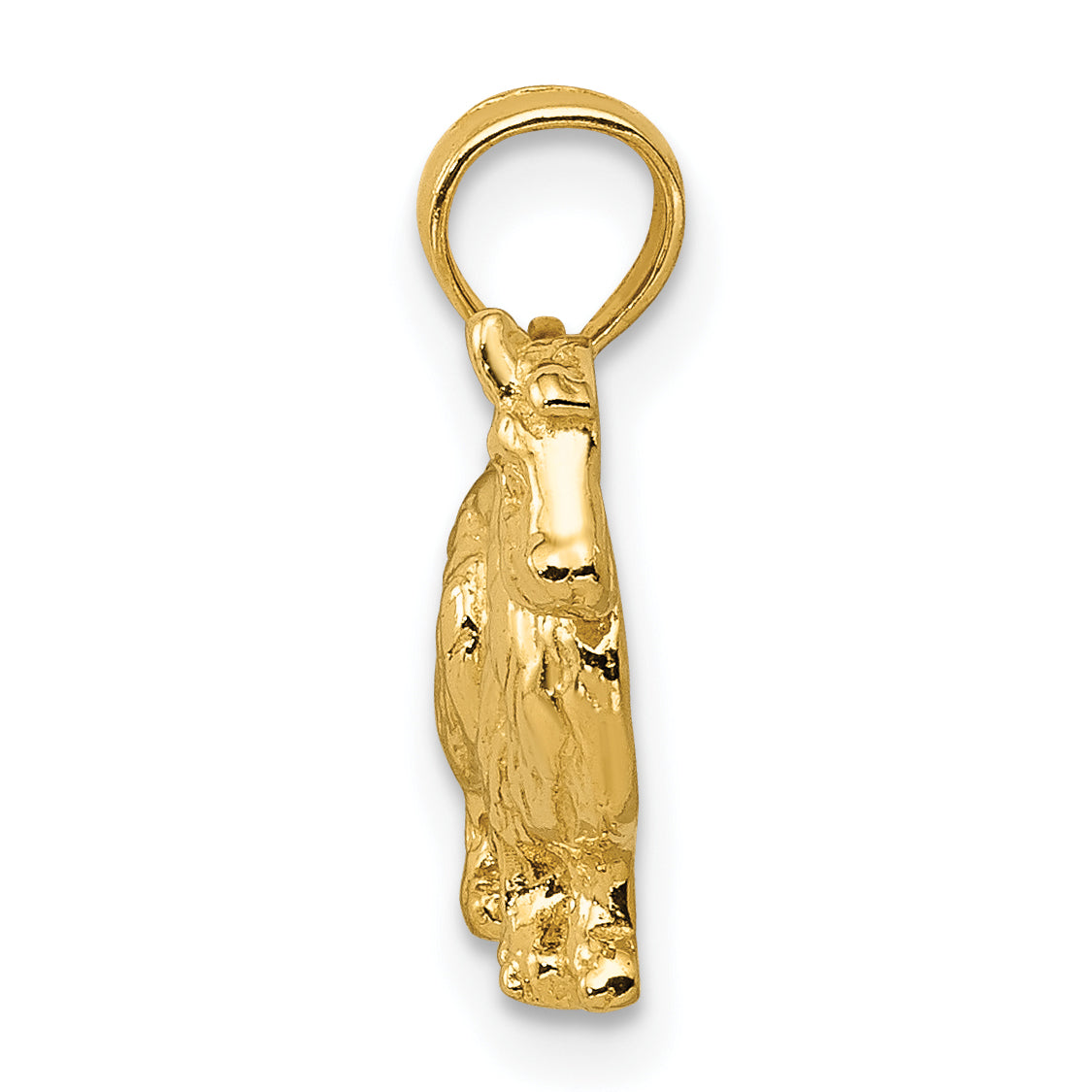 10k Collie Dog Pendant Secondary image