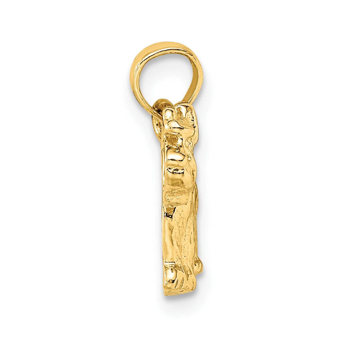 10k Schnauzer Dog Pendant Secondary image